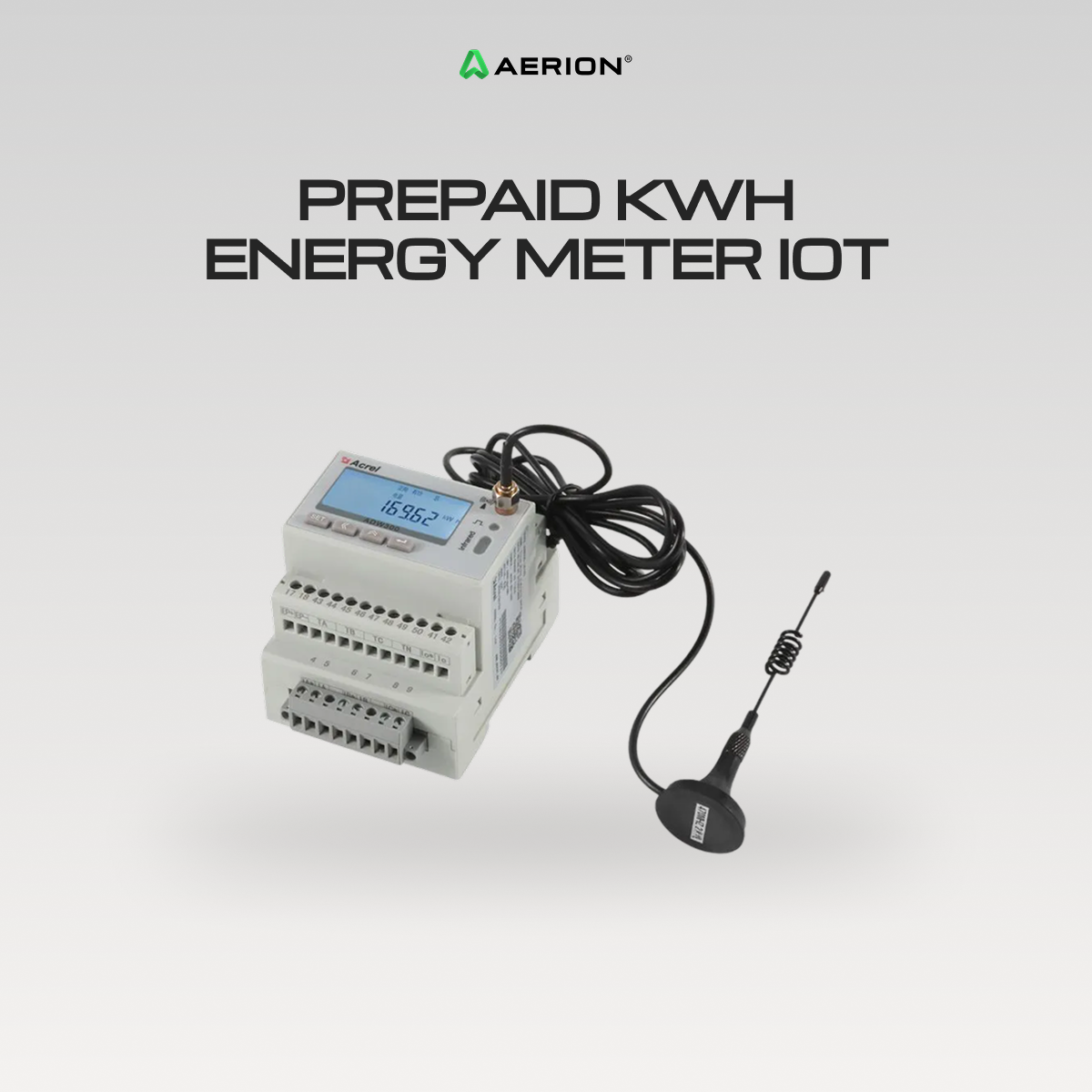 Prepaid KWH Energy Meter IOT